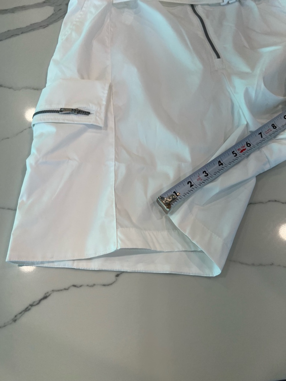 RARE Jordan White jumpsuit with Zip & Cargo Pockets - Picture 14 of 15